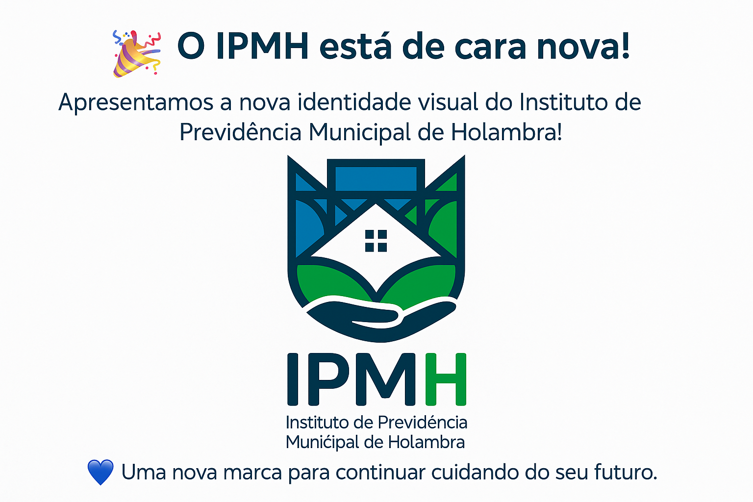 O IPMH esta de cara nova!